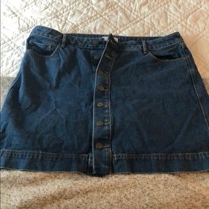 LOFT Jean Skirt